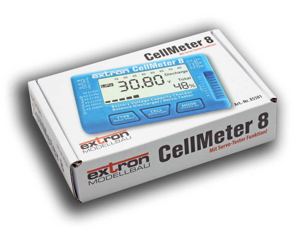 Cellmeter 8 jetzt lieferbar - EXTRON Modellbau
