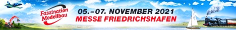 Modellbaumesse Friedrichshafen 5. -7. November 2021