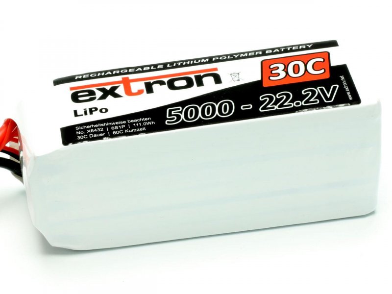 EXTRON LiPo Akkus